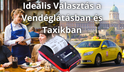 Fiscat Super FP Bee Adóügyi Nyomtató: Ideális Választás a Vendéglátásban és Taxikban